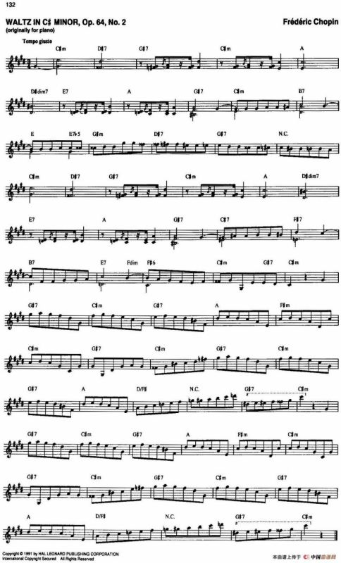 The Real Little Classical Fake Book（P121-140）