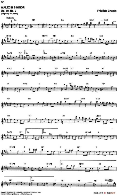 The Real Little Classical Fake Book（P121-140）