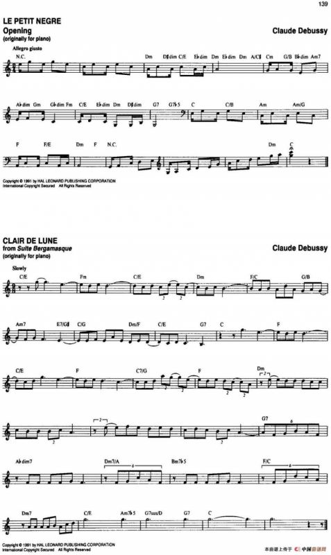 The Real Little Classical Fake Book（P121-140）