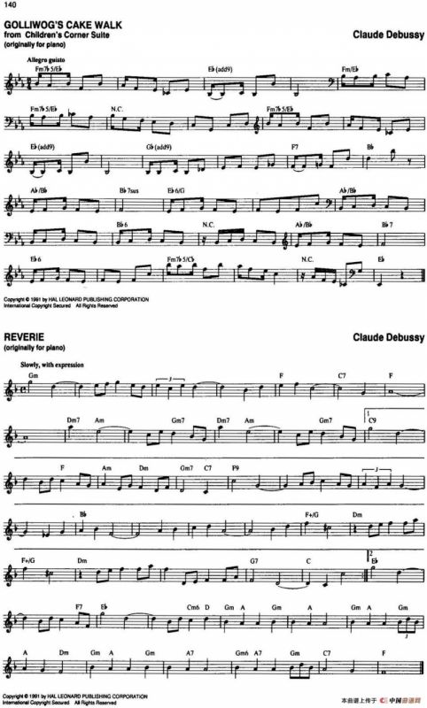 The Real Little Classical Fake Book（P121-140）