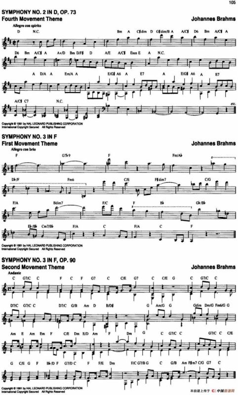 The Real Little Classical Fake Book（P101-120）