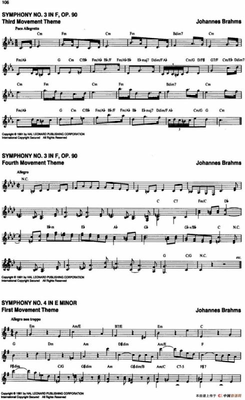 The Real Little Classical Fake Book（P101-120）