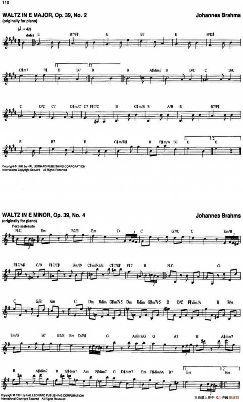 The Real Little Classical Fake Book（P101-120）