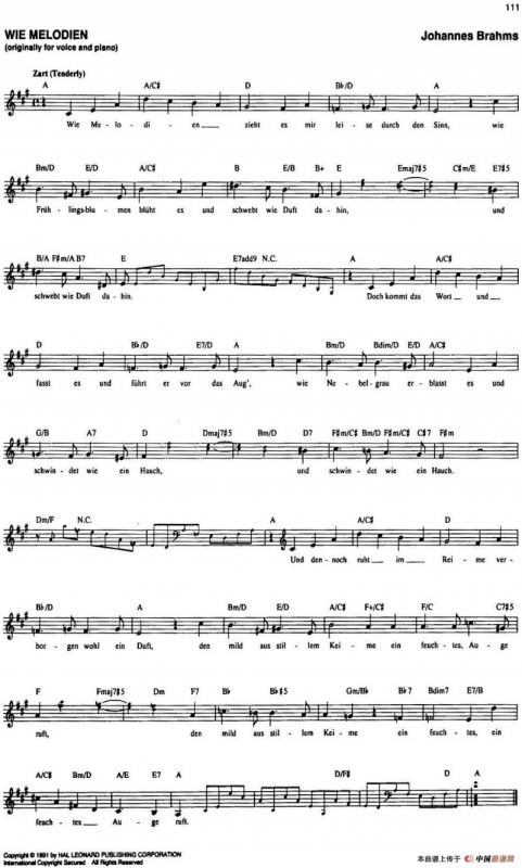 The Real Little Classical Fake Book（P101-120）