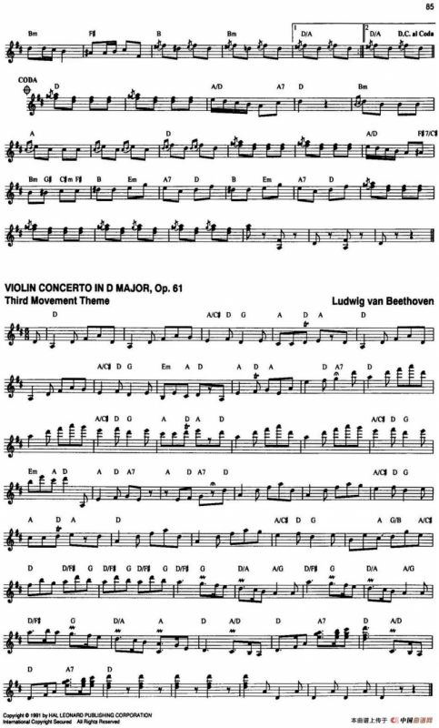 The Real Little Classical Fake Book（P81-100）