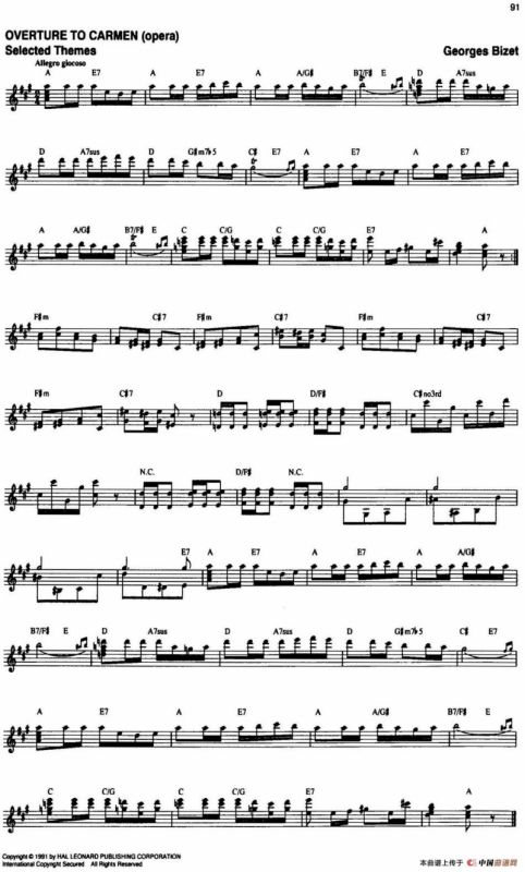 The Real Little Classical Fake Book（P81-100）