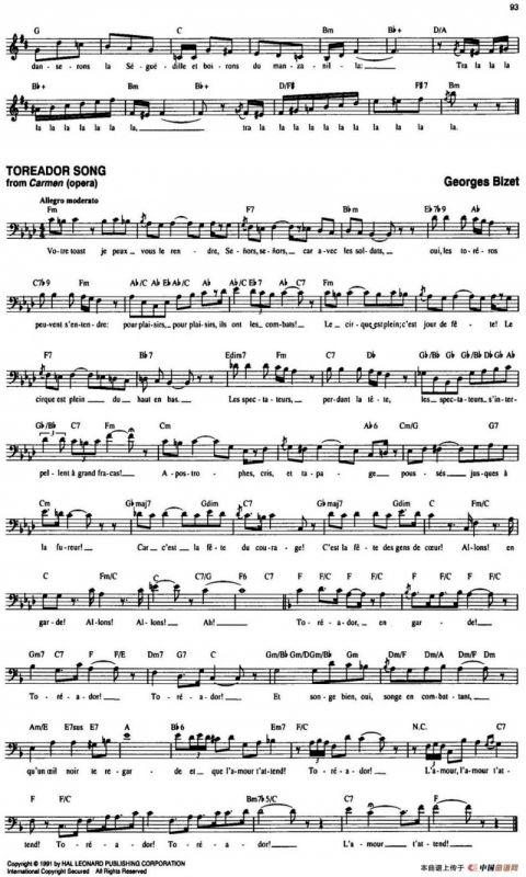 The Real Little Classical Fake Book（P81-100）