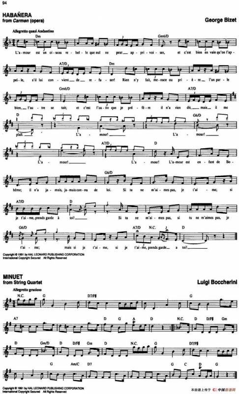 The Real Little Classical Fake Book（P81-100）