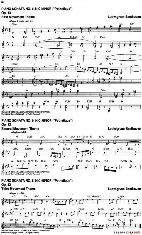 The Real Little Classical Fake Book（P61-80）