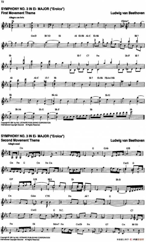 The Real Little Classical Fake Book（P61-80）