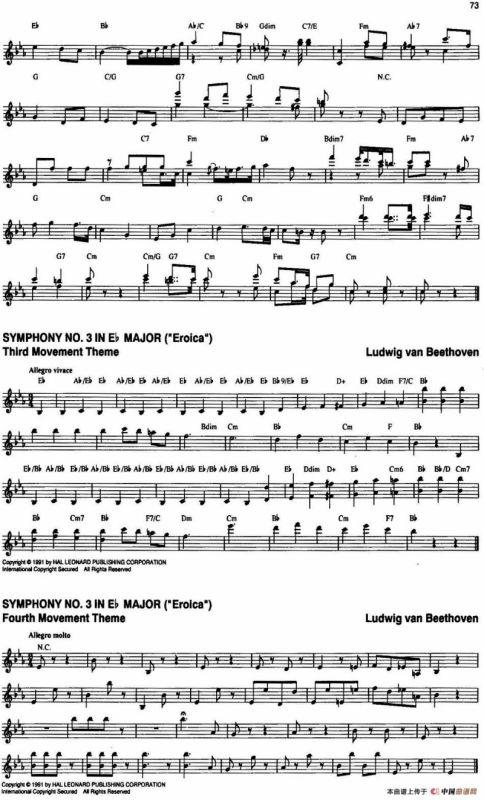 The Real Little Classical Fake Book（P61-80）