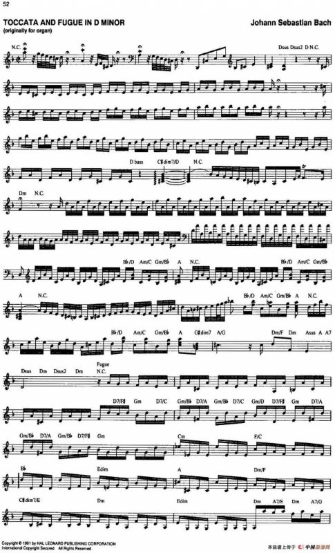 The Real Little Classical Fake Book（P41-60）