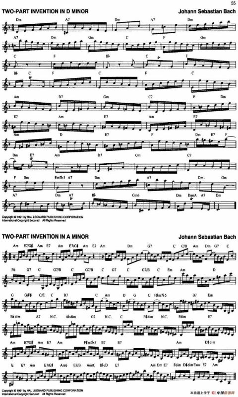 The Real Little Classical Fake Book（P41-60）