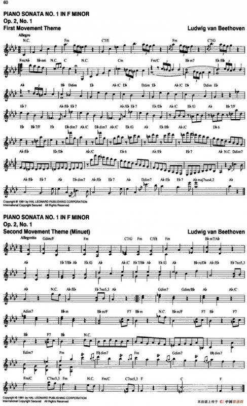 The Real Little Classical Fake Book（P41-60）