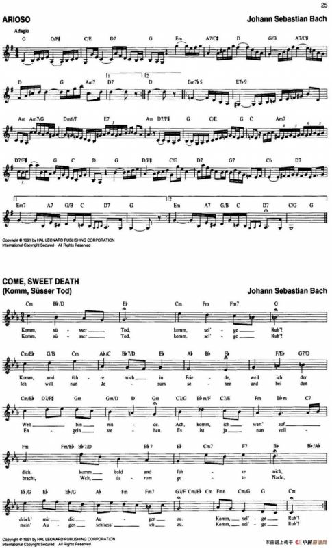 The Real Little Classical Fake Book（P21-40）