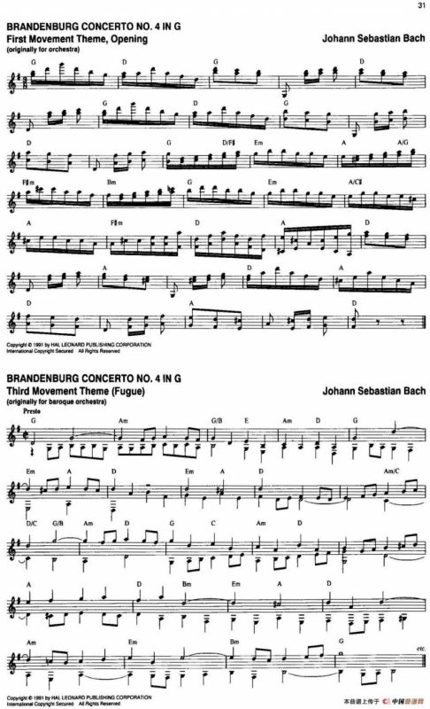 The Real Little Classical Fake Book（P21-40）