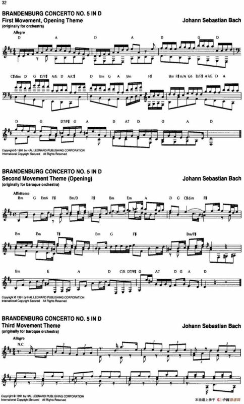 The Real Little Classical Fake Book（P21-40）