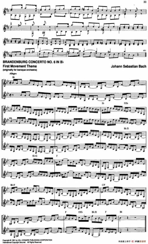 The Real Little Classical Fake Book（P21-40）