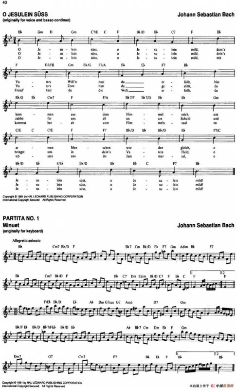 The Real Little Classical Fake Book（P21-40）