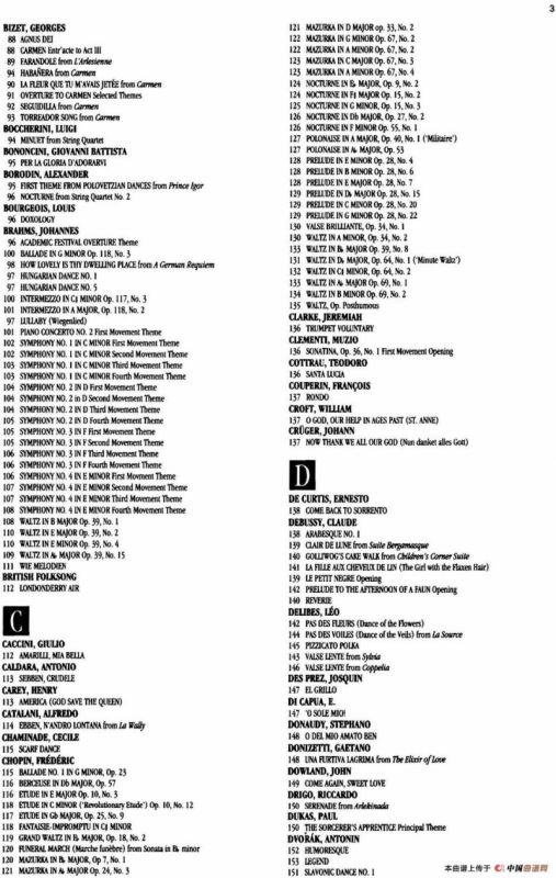 The Real Little Classical Fake Book（P1-20）