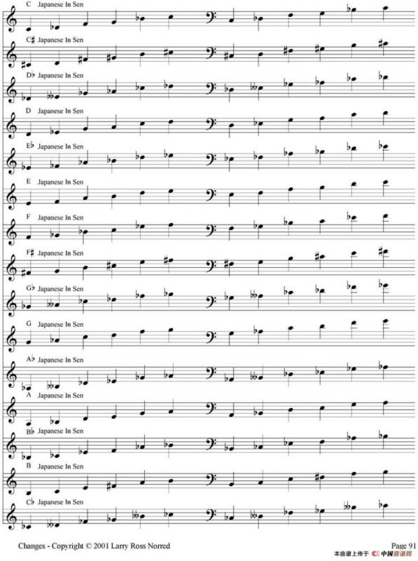 Changes（爵士乐和弦教材）（P81-100）