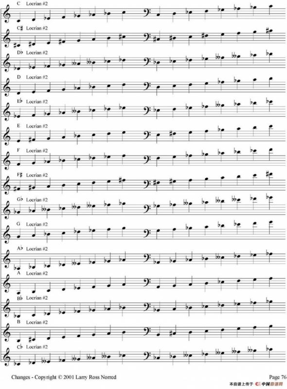 Changes（爵士乐和弦教材）（P61-80）