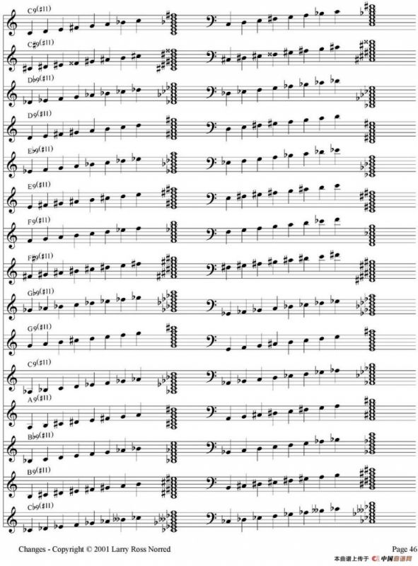 Changes（爵士乐和弦教材）（P41-60）