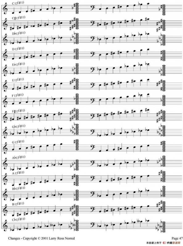 Changes（爵士乐和弦教材）（P41-60）