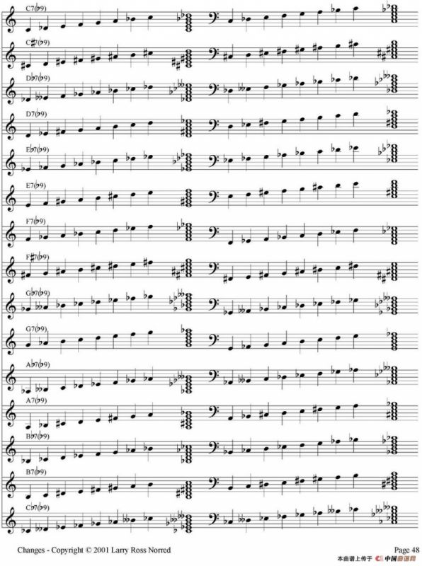 Changes（爵士乐和弦教材）（P41-60）