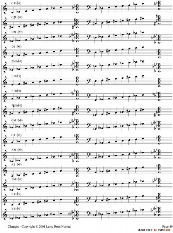 Changes（爵士乐和弦教材）（P41-60）