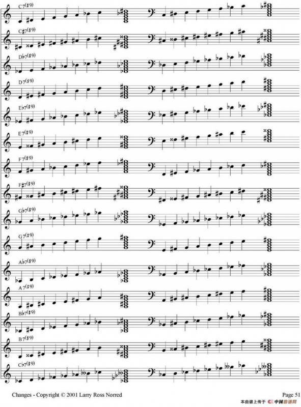 Changes（爵士乐和弦教材）（P41-60）
