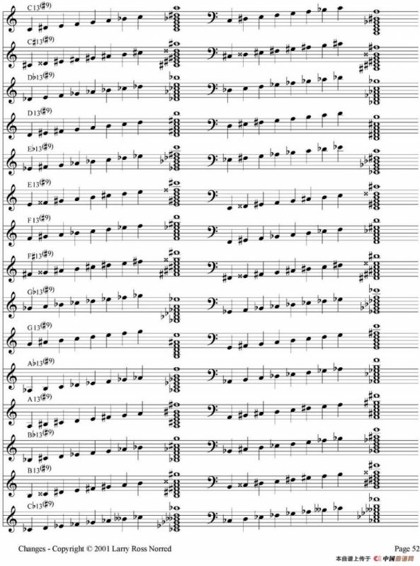 Changes（爵士乐和弦教材）（P41-60）