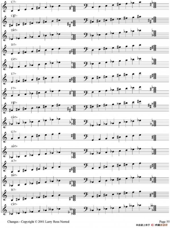 Changes（爵士乐和弦教材）（P41-60）