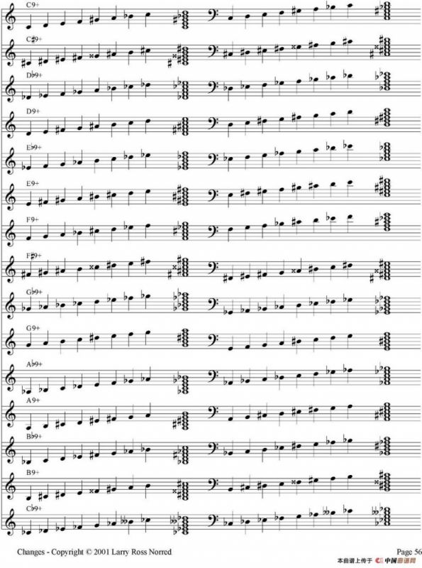 Changes（爵士乐和弦教材）（P41-60）