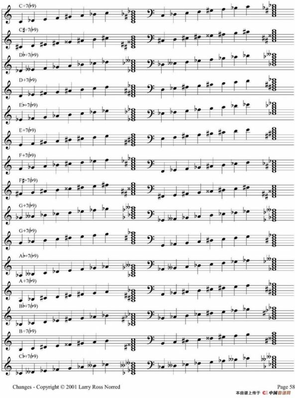 Changes（爵士乐和弦教材）（P41-60）