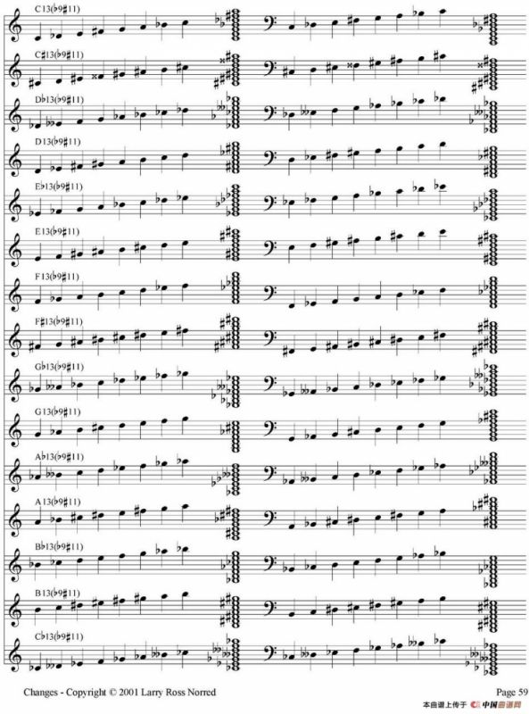 Changes（爵士乐和弦教材）（P41-60）
