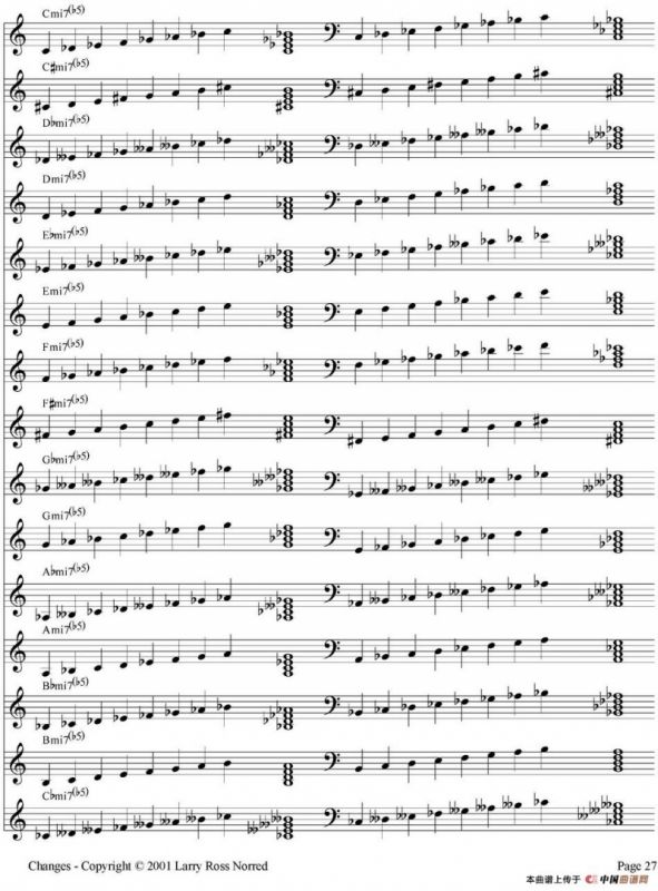 Changes（爵士乐和弦教材）（P21-40）