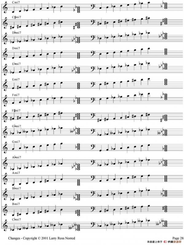 Changes（爵士乐和弦教材）（P21-40）