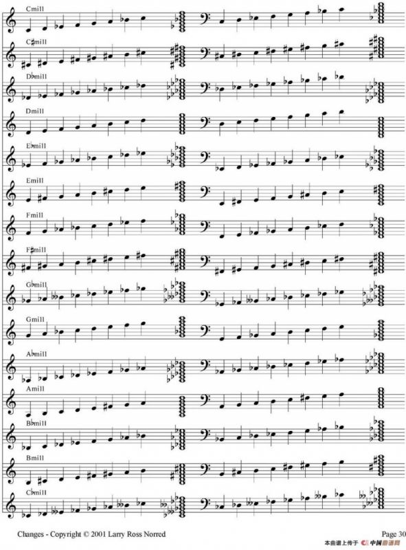 Changes（爵士乐和弦教材）（P21-40）
