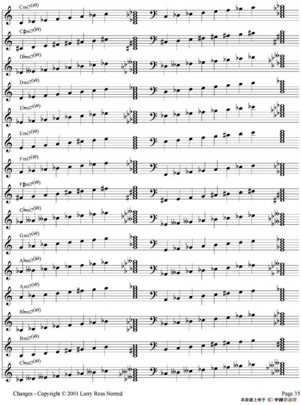 Changes（爵士乐和弦教材）（P21-40）