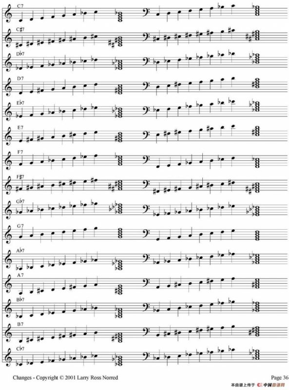 Changes（爵士乐和弦教材）（P21-40）