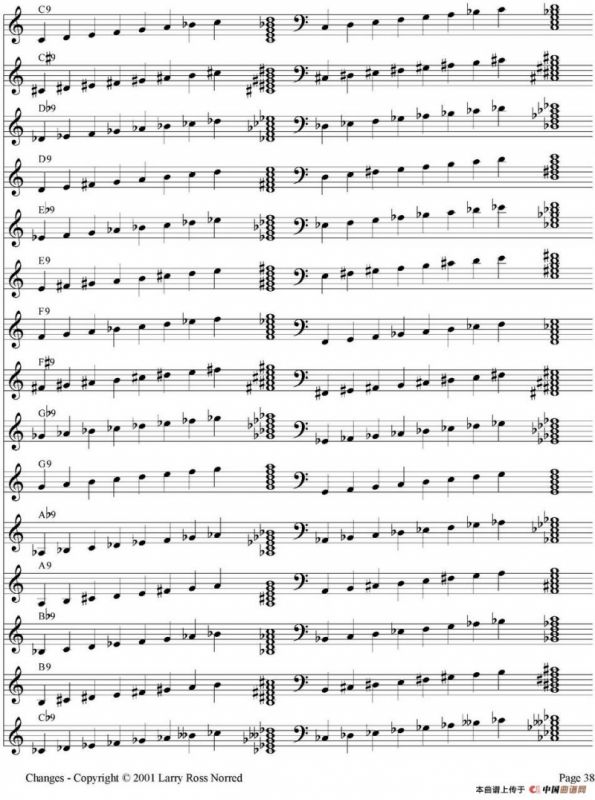 Changes（爵士乐和弦教材）（P21-40）