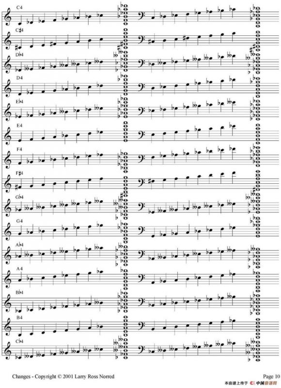Changes（爵士乐和弦教材）（P1-20）