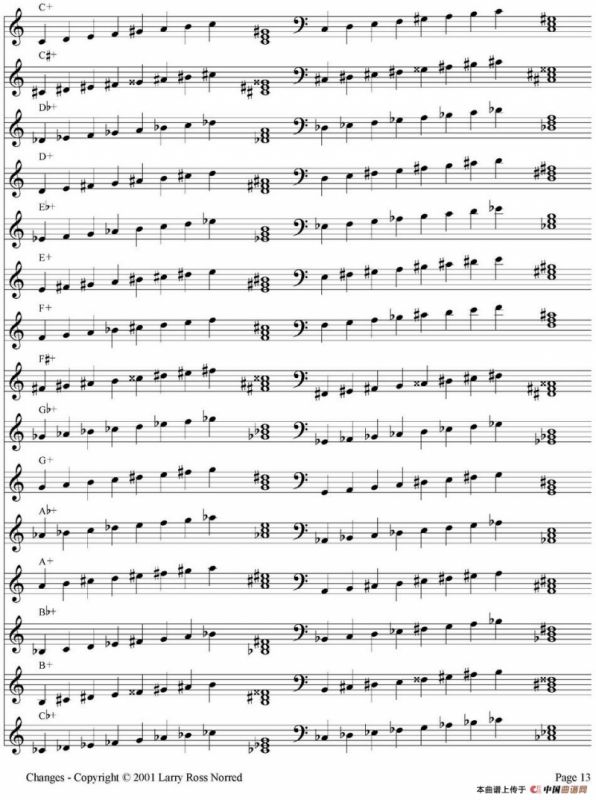 Changes（爵士乐和弦教材）（P1-20）