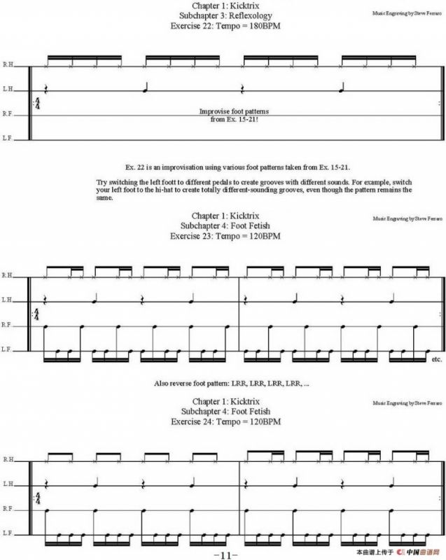 Thomas Lang - Creative Coordination（架子鼓双踩教程 P1—25）