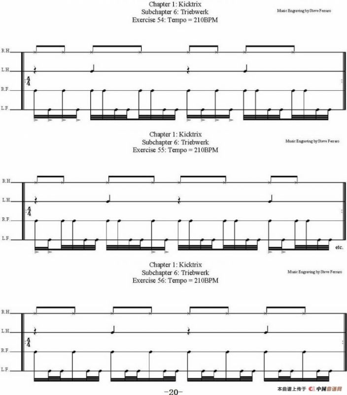 Thomas Lang - Creative Coordination（架子鼓双踩教程 P1—25）