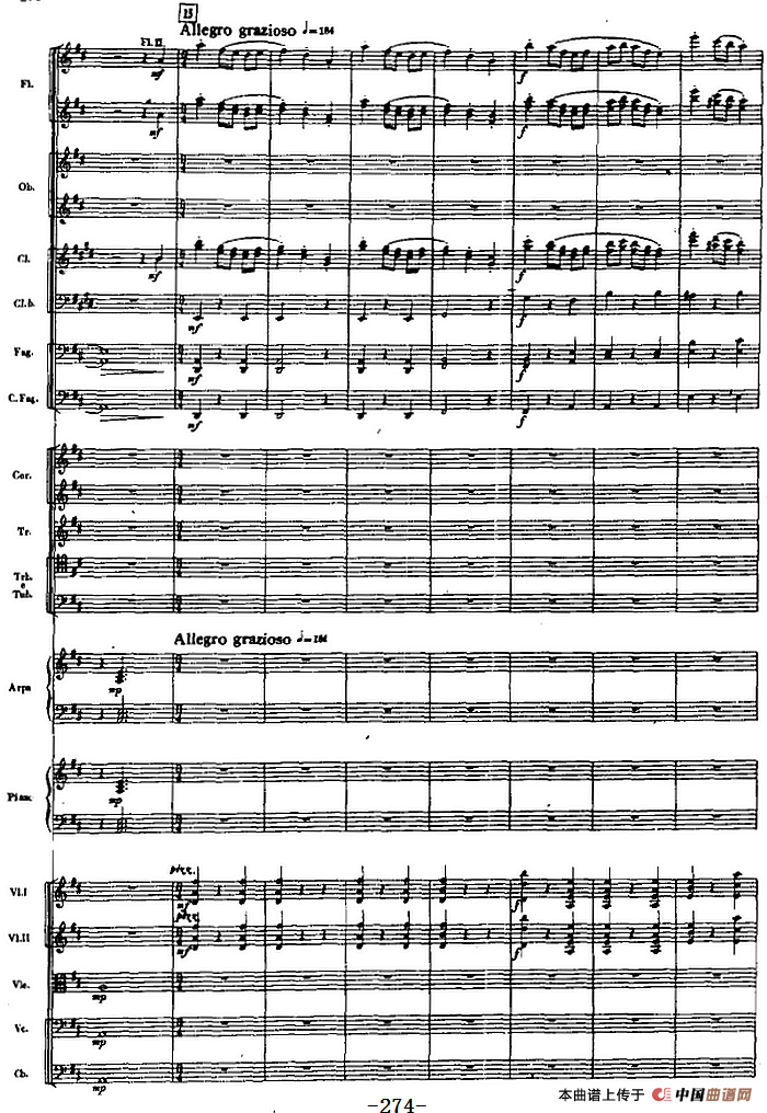 交响曲《长征》第五乐章 胜利会师（总谱P271——290）