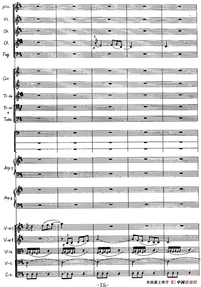 交响音画：北方森林（总谱P61——83）