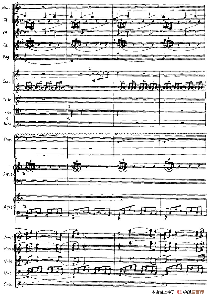 交响音画：北方森林（总谱P1——20）