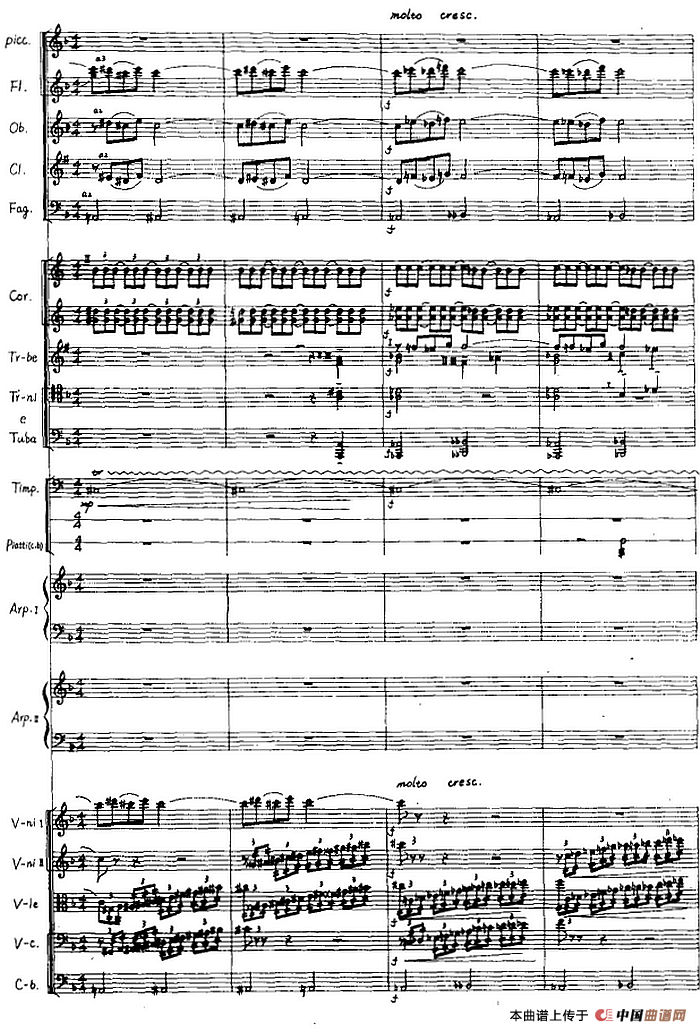 交响音画：北方森林（总谱P1——20）